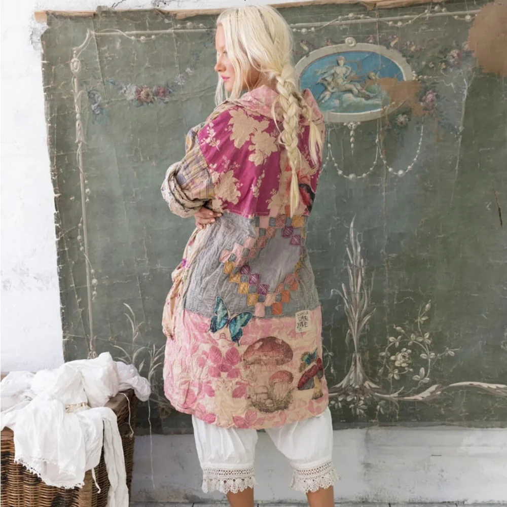 💟 Magnolia Pearl Siyah Double Breasted Coat in Abilene 🫶 - Picture 6 of 16